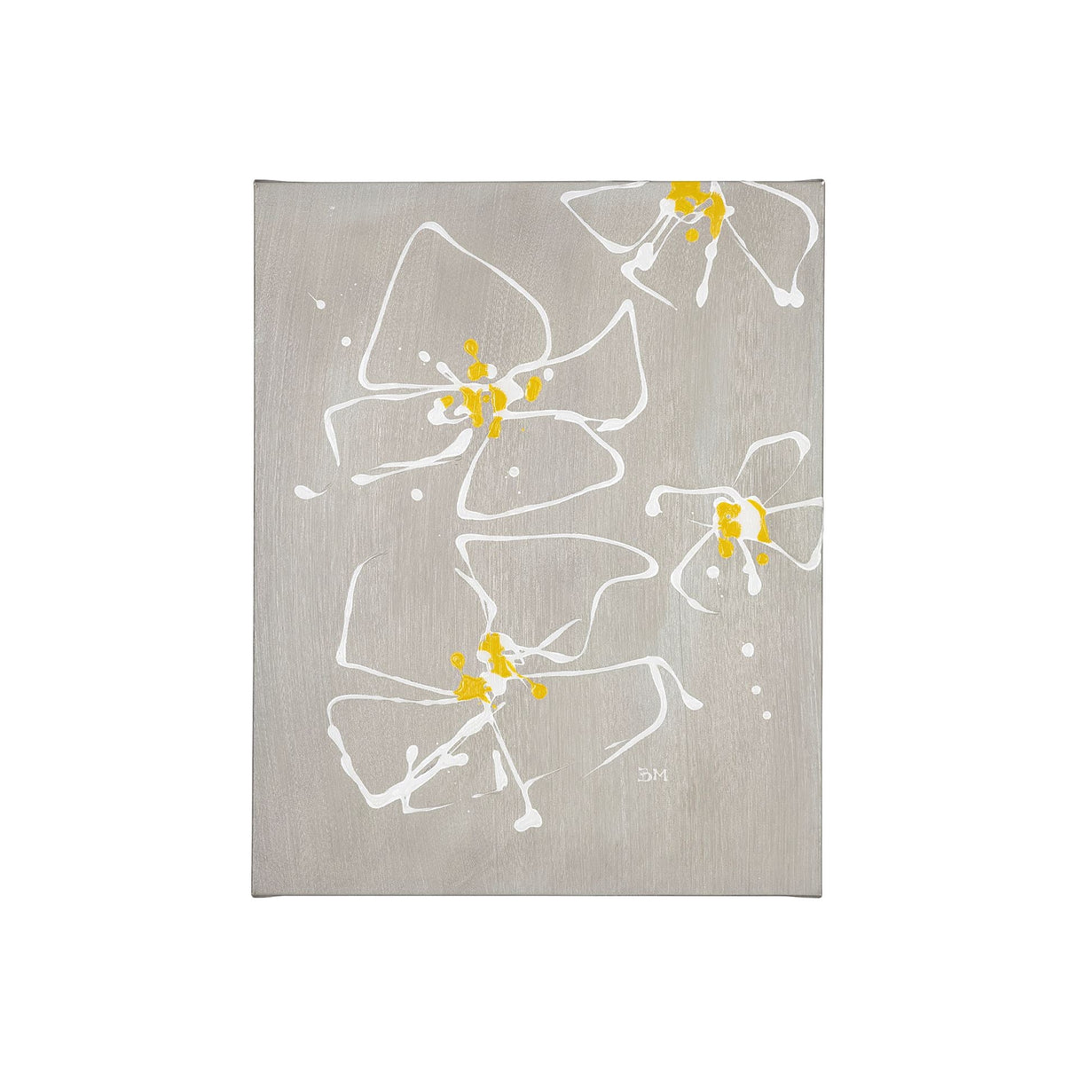 Blossom III by Mercana Studio a Hand Embellished Textured Canvas by Mercana at Eve Furniture