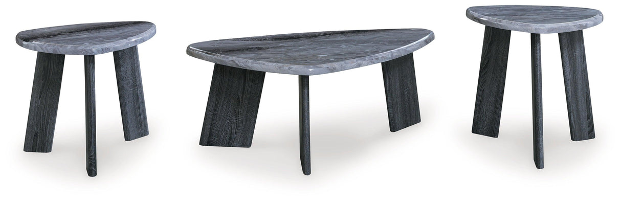 Bluebond Gray Table by Ashley at Eve Furniture