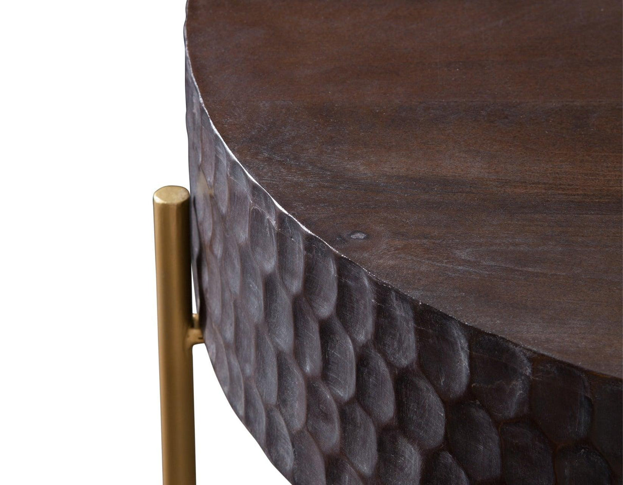 Bobbi 3-Piece Round Solid Wood Table Set by Steve Silver at Eve Furniture