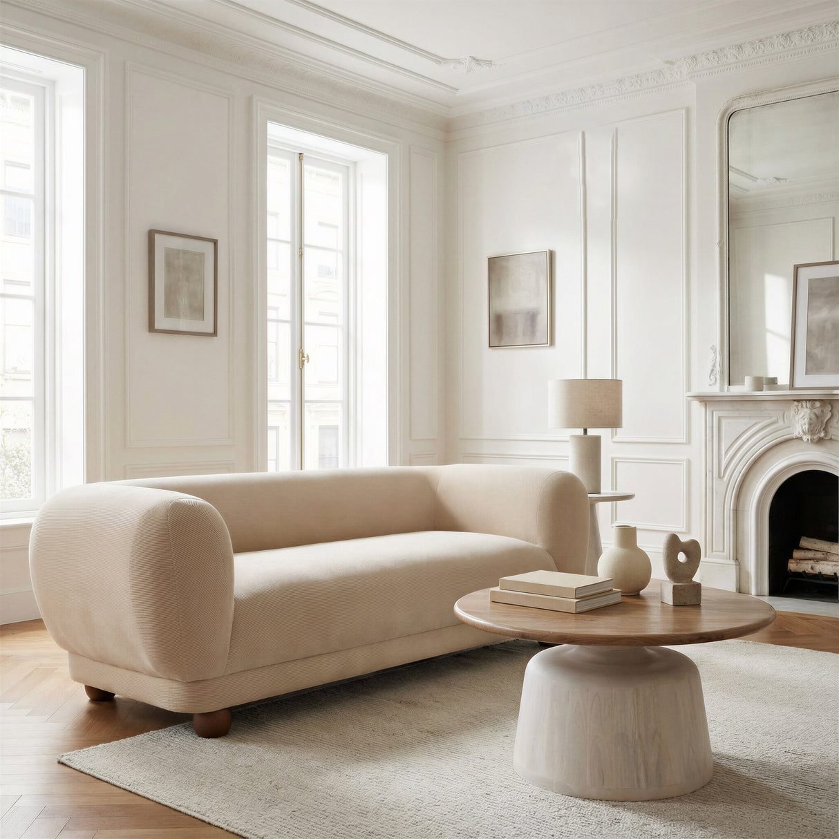 Boet Taupe Loveseat by Zuomod at Eve Furniture