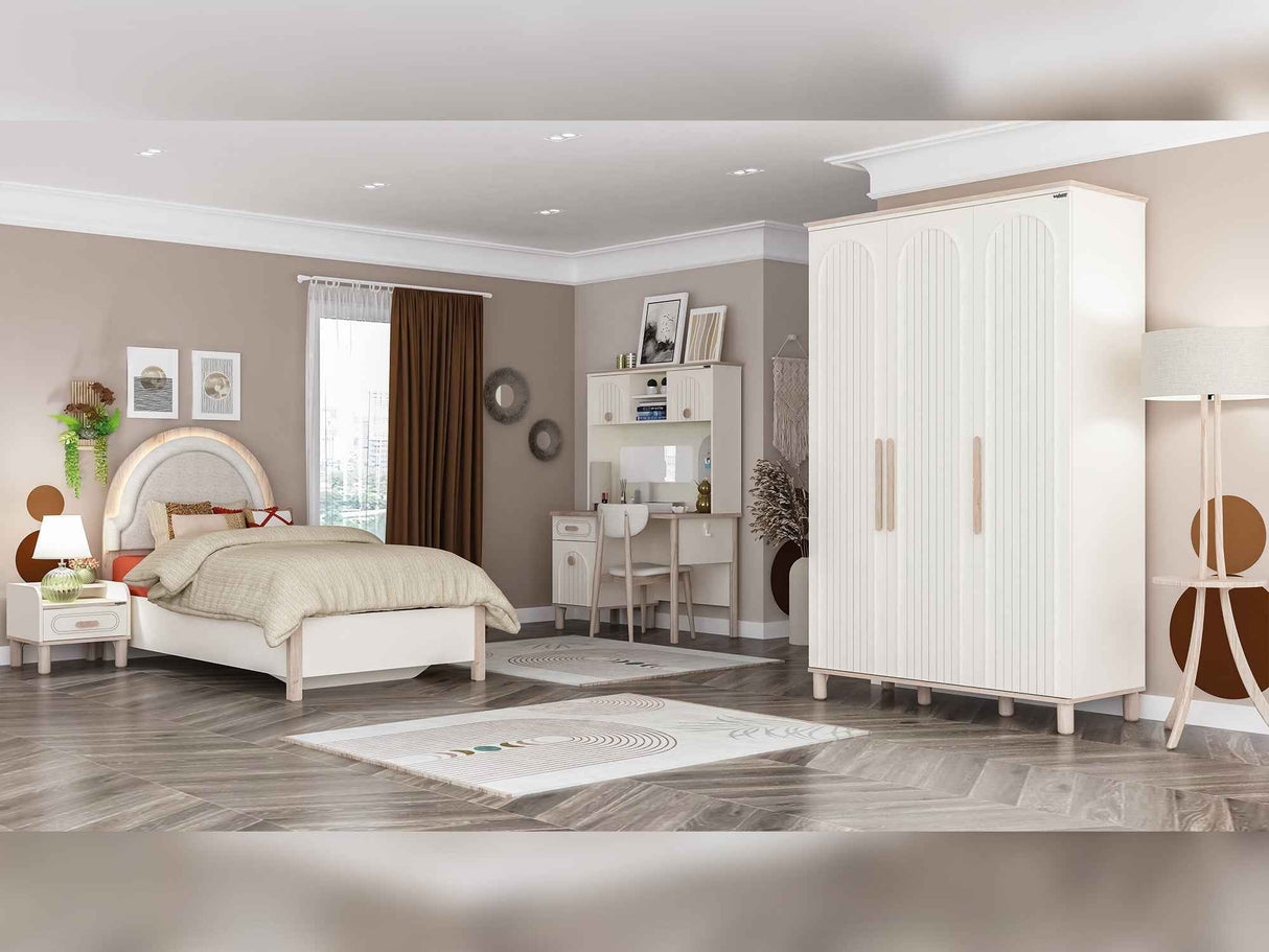 Bohemsoft Nightstand by Furnia at Eve Furniture