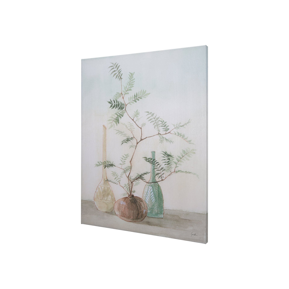 Boho Branches I by Mercana Studio a Hand Embellished Textured Canvas by Mercana at Eve Furniture