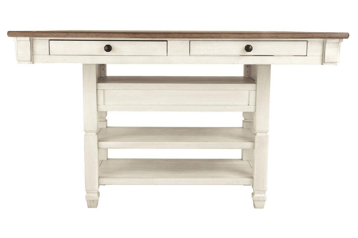 Bolanburg Antique White Counter Height Dining Table by Ashley at Eve Furniture
