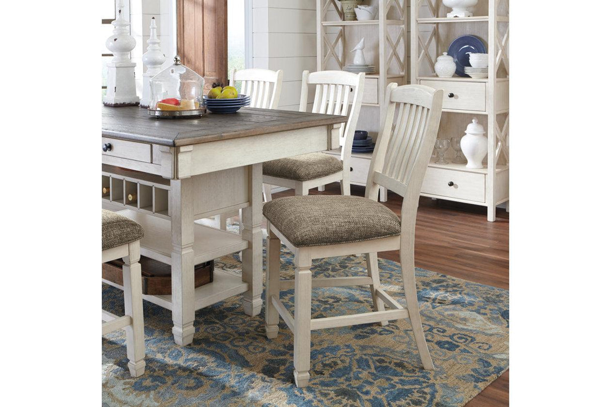 Bolanburg Antique White Counter Height Dining Table by Ashley at Eve Furniture