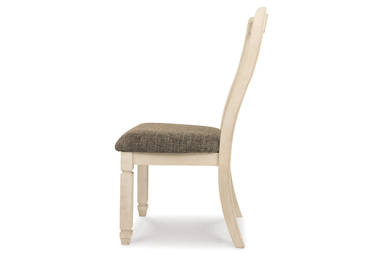 Bolanburg Antique White Dining Table with 4 Chairs and Bench by Ashley at Eve Furniture