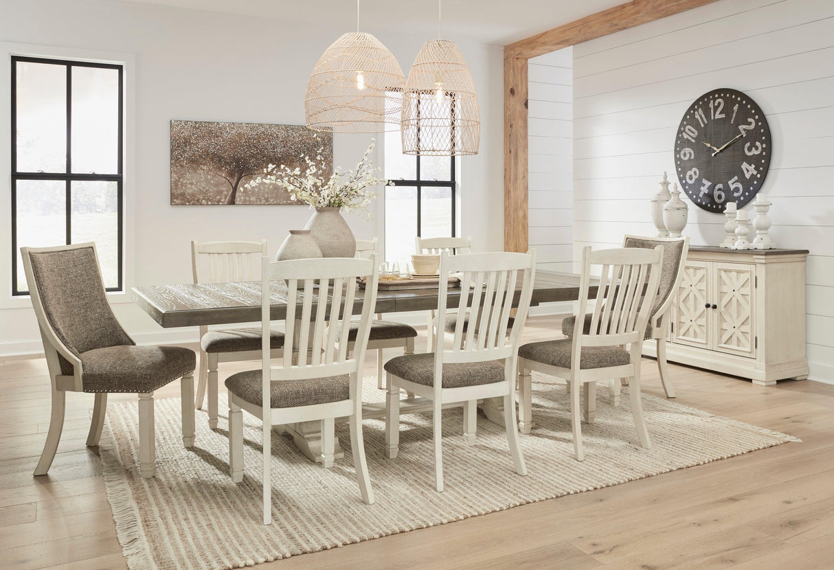 Bolanburg Antique White Two-tone Extendable Dining Room Set by Ashley at Eve Furniture