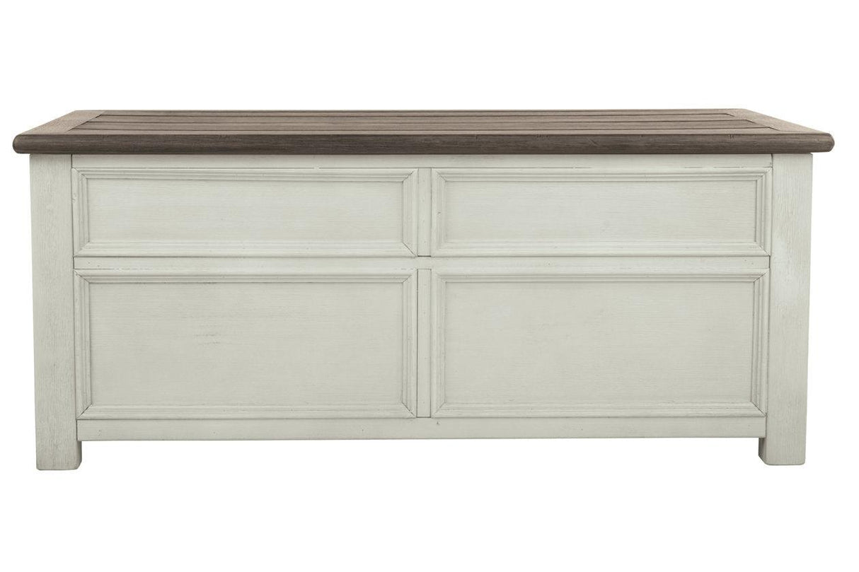 Bolanburg Two-tone Coffee Table with Lift Top by Ashley at Eve Furniture