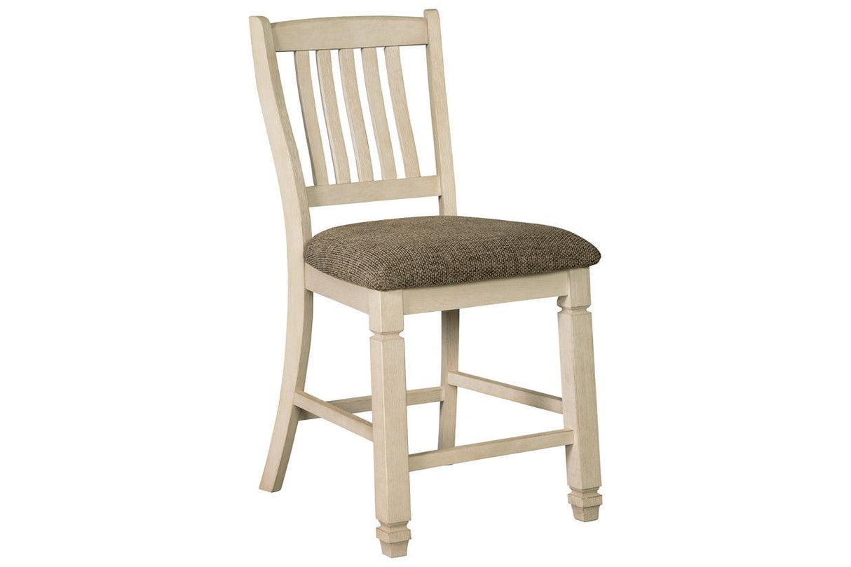 Bolanburg Two-tone Counter Height Chair, Set of 2 by Ashley at Eve Furniture