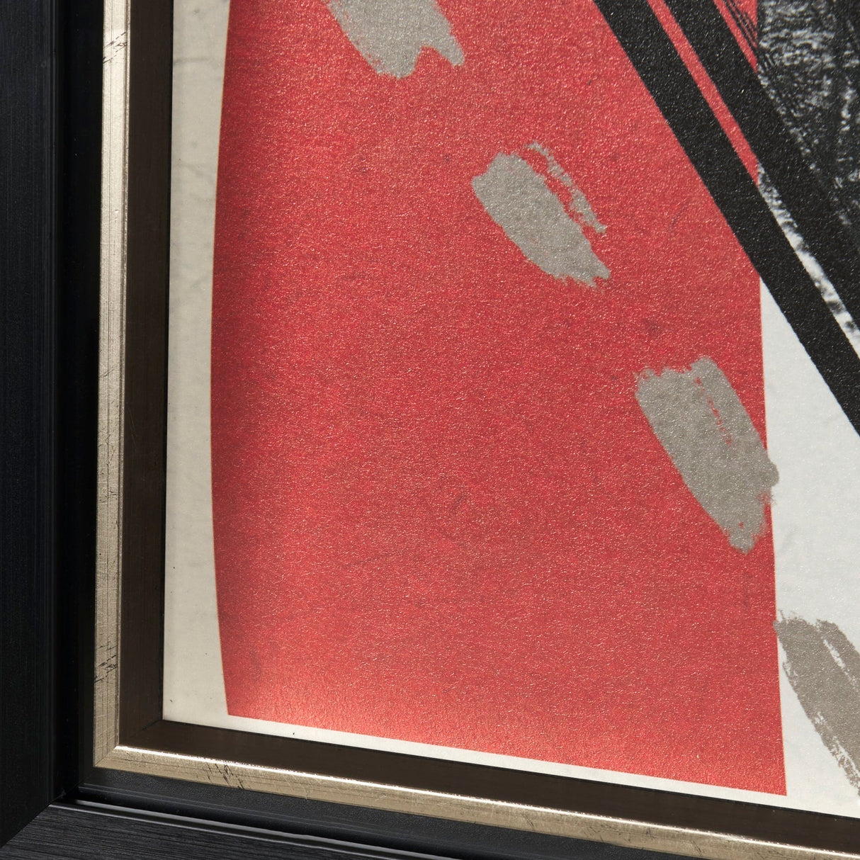 Bold People - Rowan by Mercana Studio Hand Embellished Textured Framed Art Print Matted under Glass by Mercana at Eve Furniture