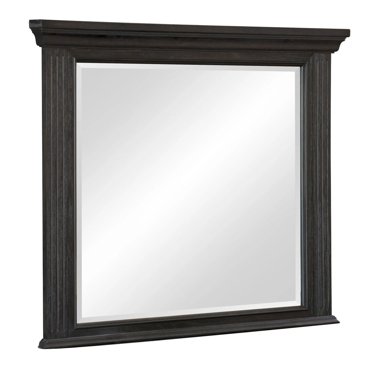 Bolingbrook Wire-Brushed Charcoal Mirror (Mirror Only) by Homelegance at Eve Furniture