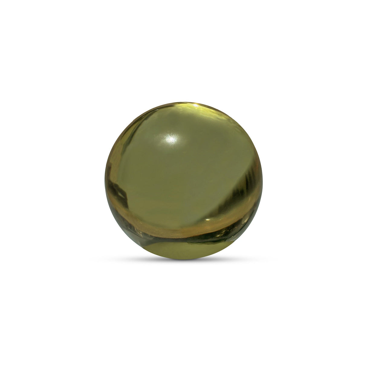 Bonn Olive Cast Glass Decorative Object by Moe's Home at Eve Furniture