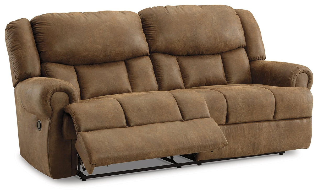 Boothbay Auburn Manual Reclining Sofa by Ashley at Eve Furniture