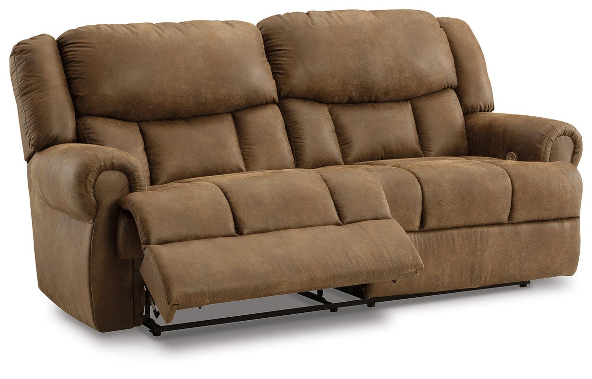 Boothbay Auburn Power Reclining Sofa by Ashley at Eve Furniture