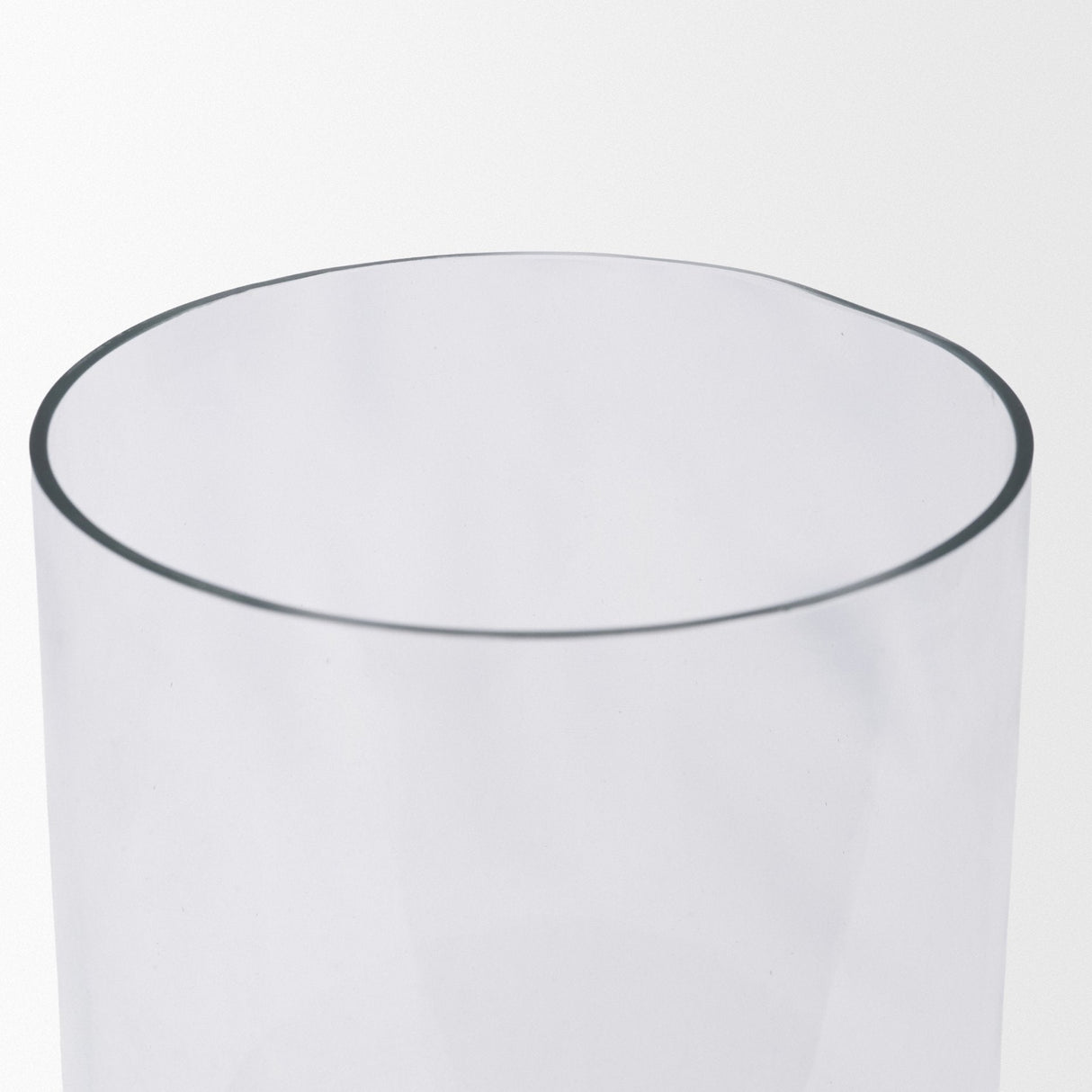 Bordo Red Marble w/ Glass Hurricane Candle Holder by Mercana at Eve Furniture