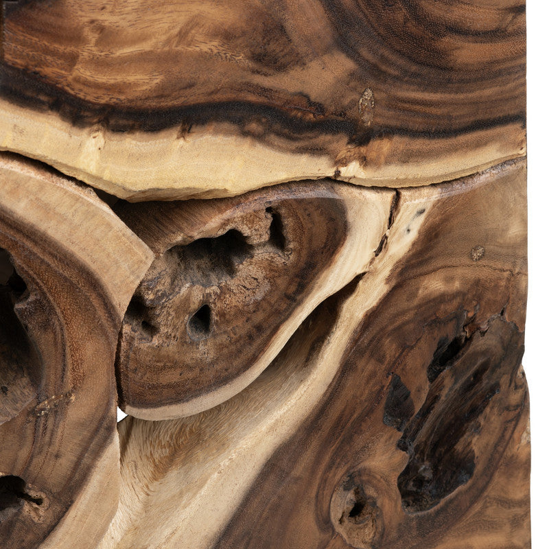 Borneo Brown Suar End Table by Crestview at Eve Furniture