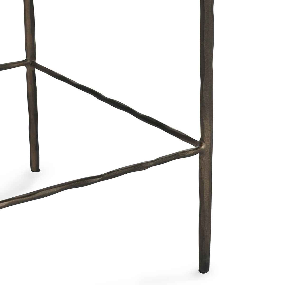 Bose Chestnut Brown Leather Counter Stool by Classic Home at Eve Furniture