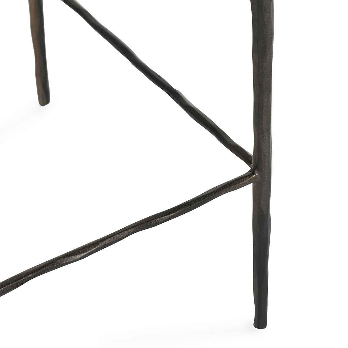 Bose Cocoa Brown Leather Counter Stool by Classic Home at Eve Furniture