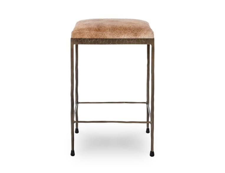 Bose Hide Brown Counter Stool by Classic Home at Eve Furniture