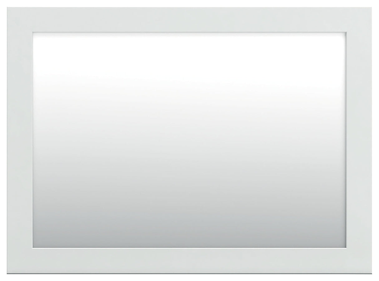 Bostwick Shoals White Bedroom Mirror by Ashley at Eve Furniture