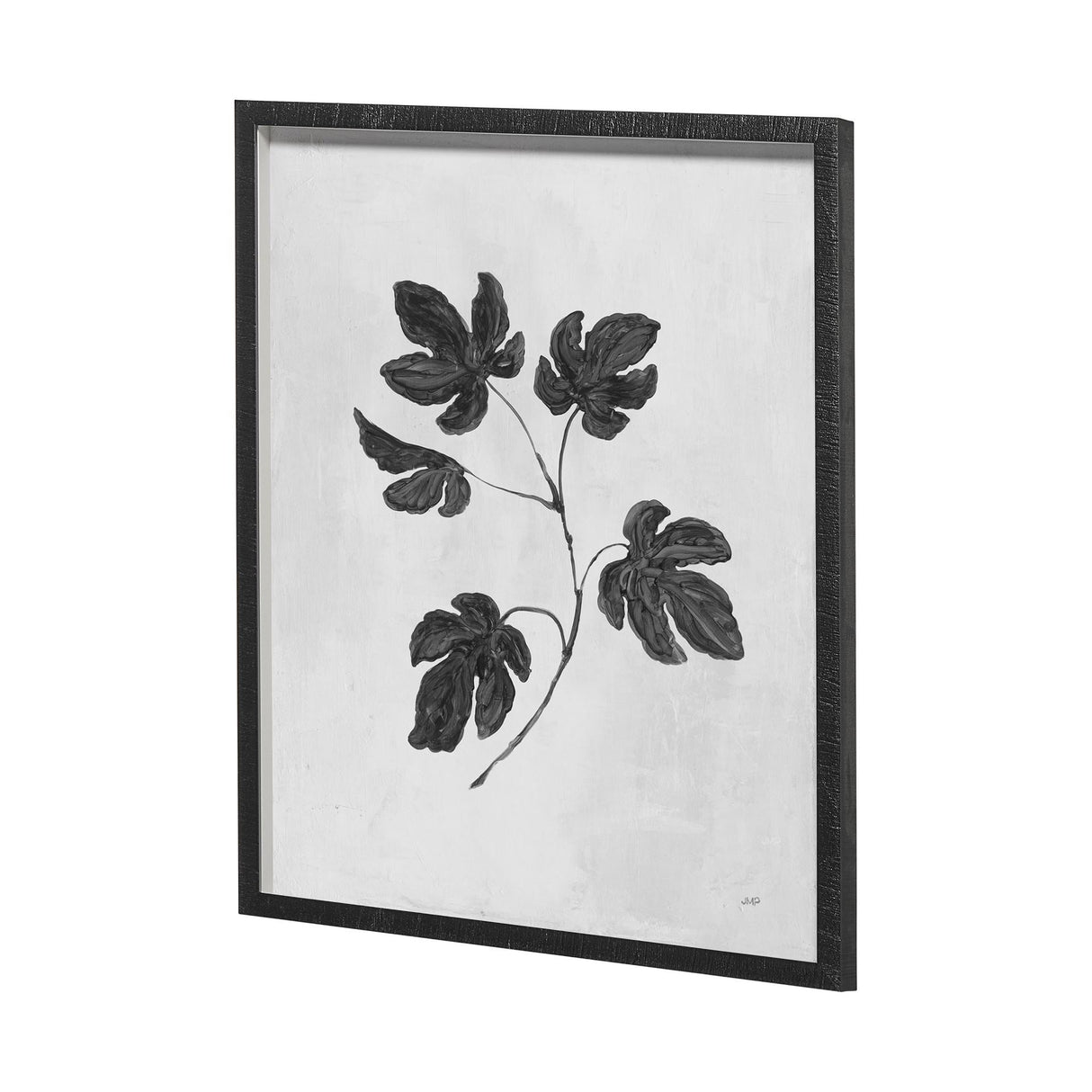 Botanical Study III by Julia Purinton Hand Embellished Textured Framed Art Print Matted under Glass by Mercana at Eve Furniture