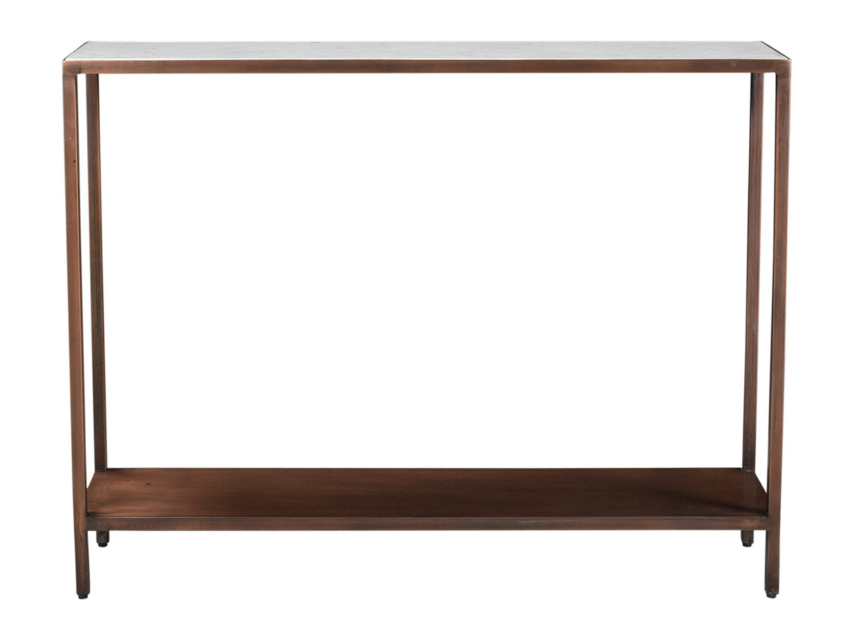 Bottego Antique Copper Console Table