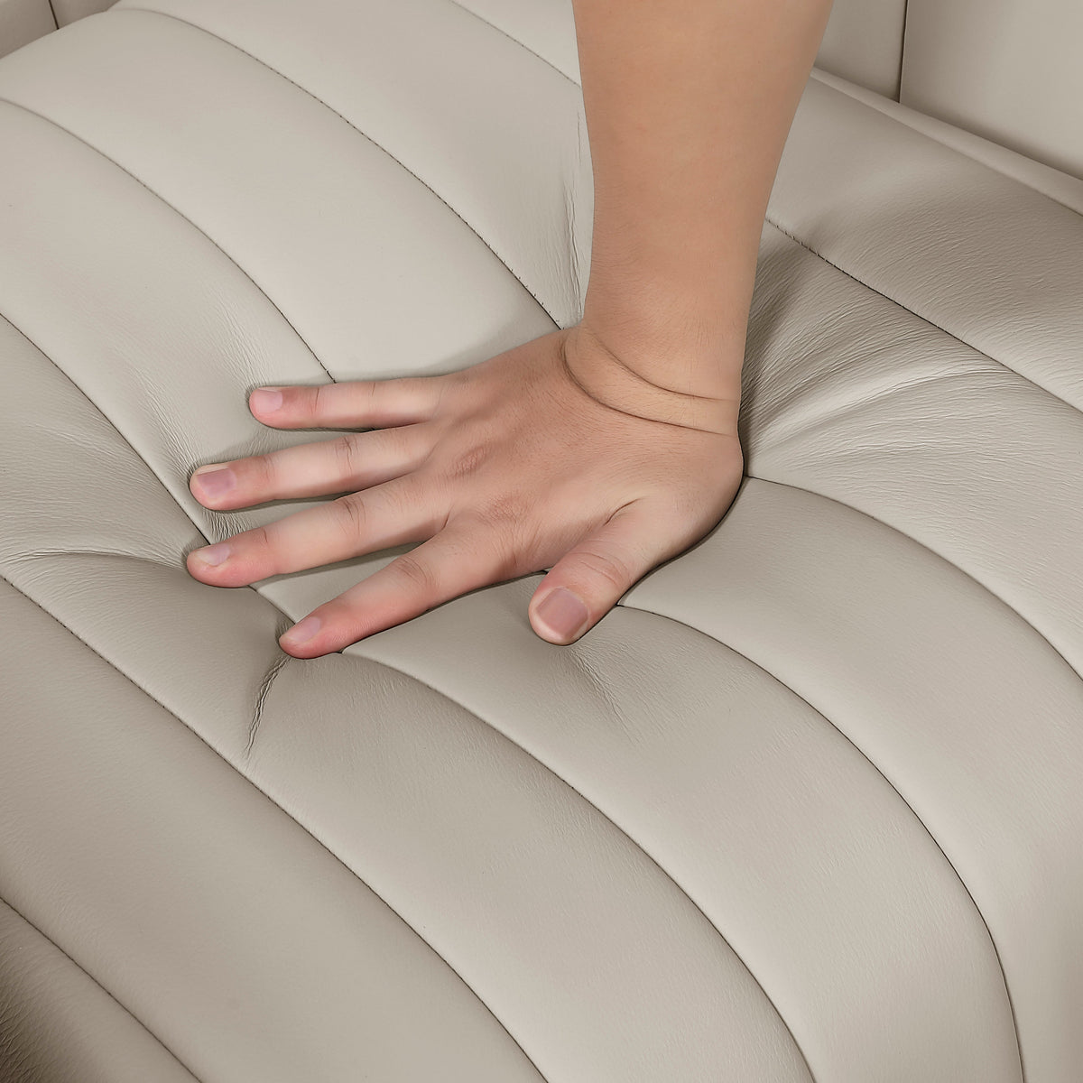 Boulevard Taupe Swivel Chair by Homelegance at Eve Furniture
