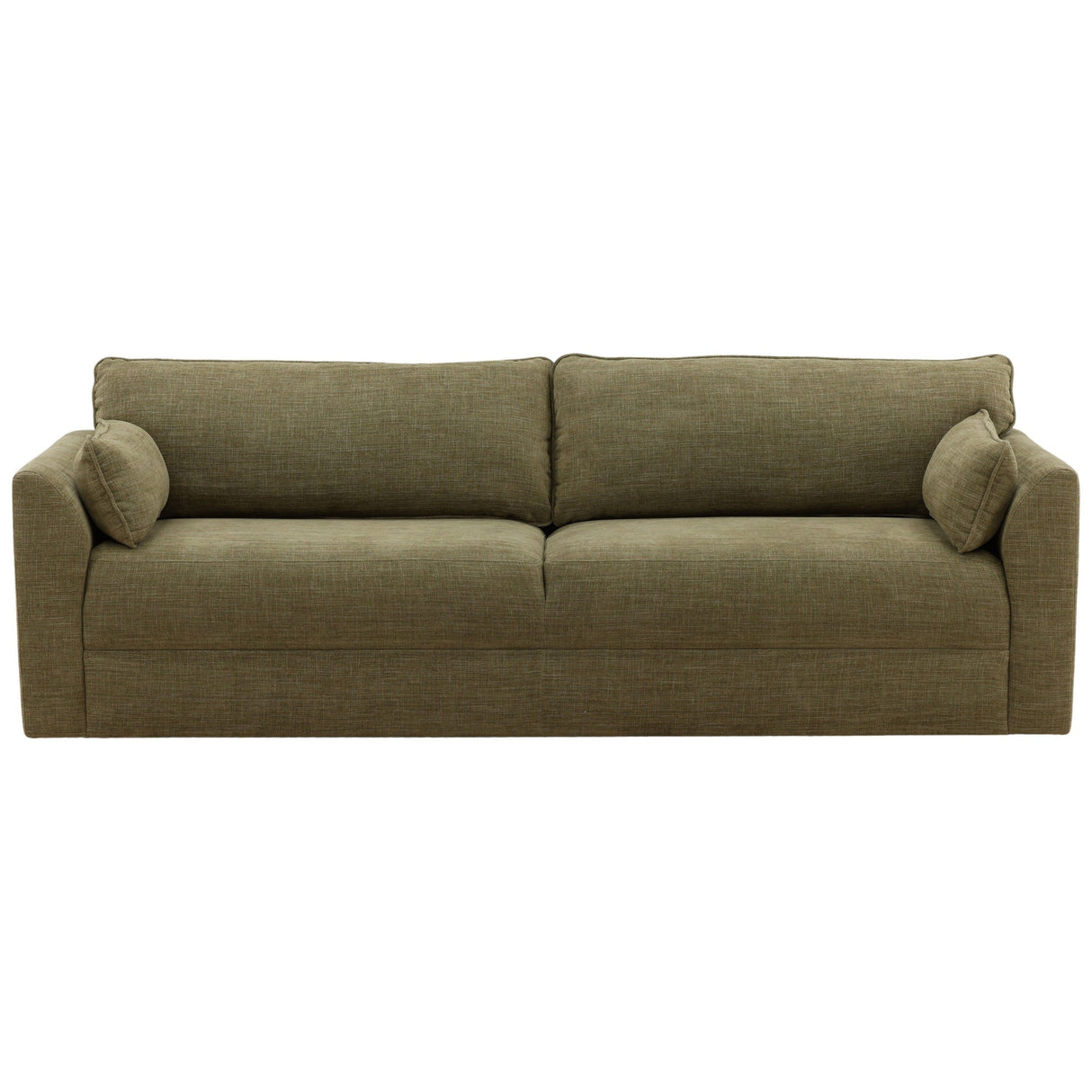 Bourchard Sofa, Green by Dovetail at Eve Furniture