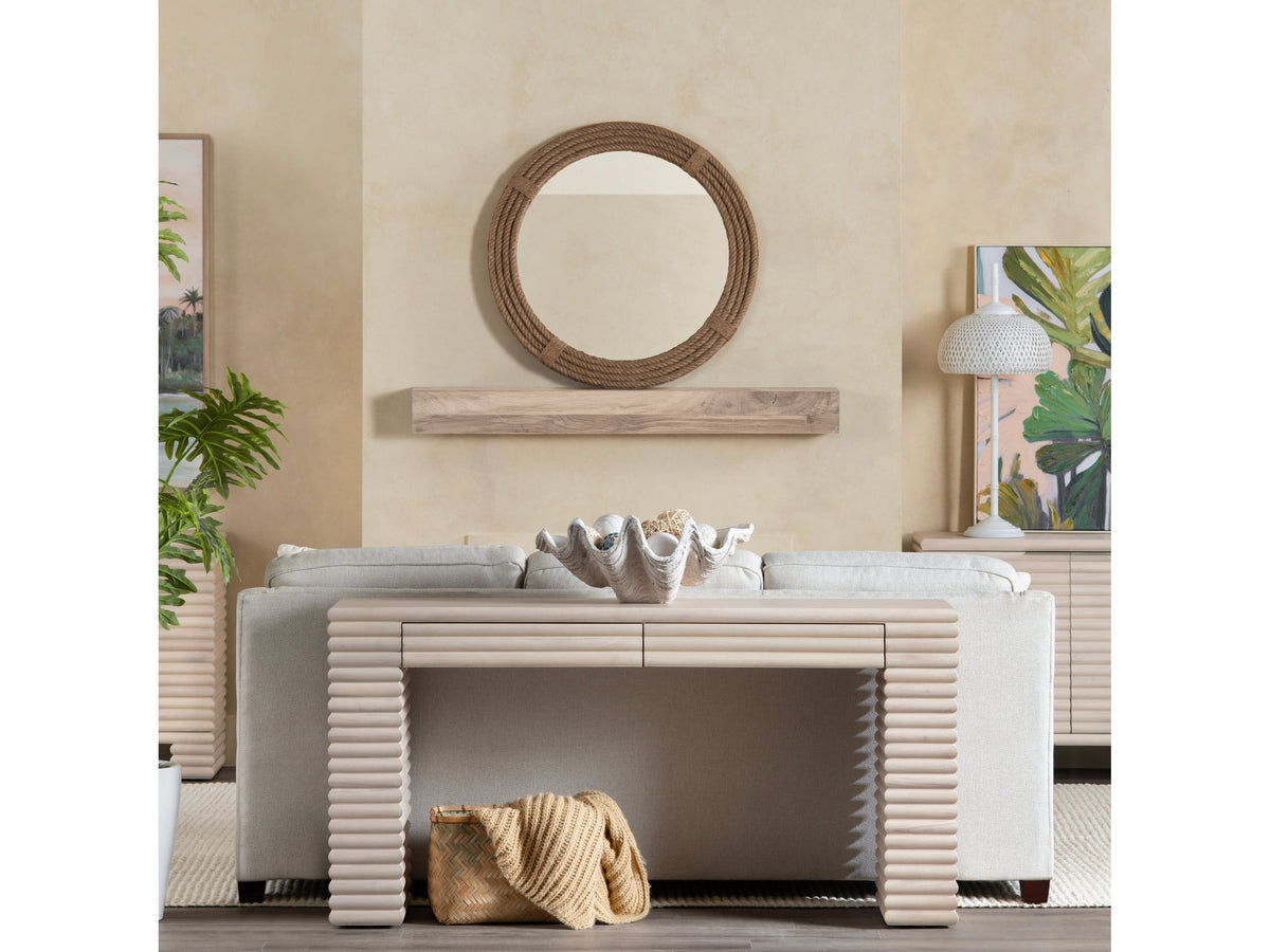 Bow Brown Wall Mirror by Crestview at Eve Furniture