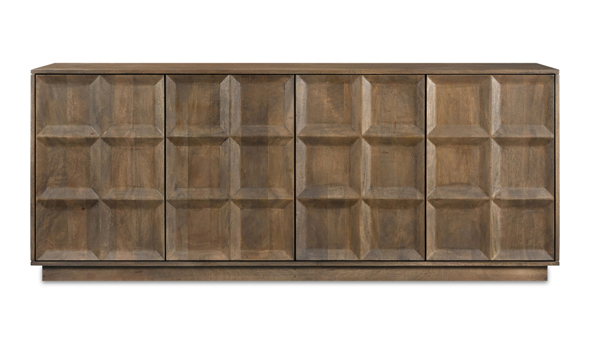 Bowen Sideboard Deep Brown by Moe's Home at Eve Furniture