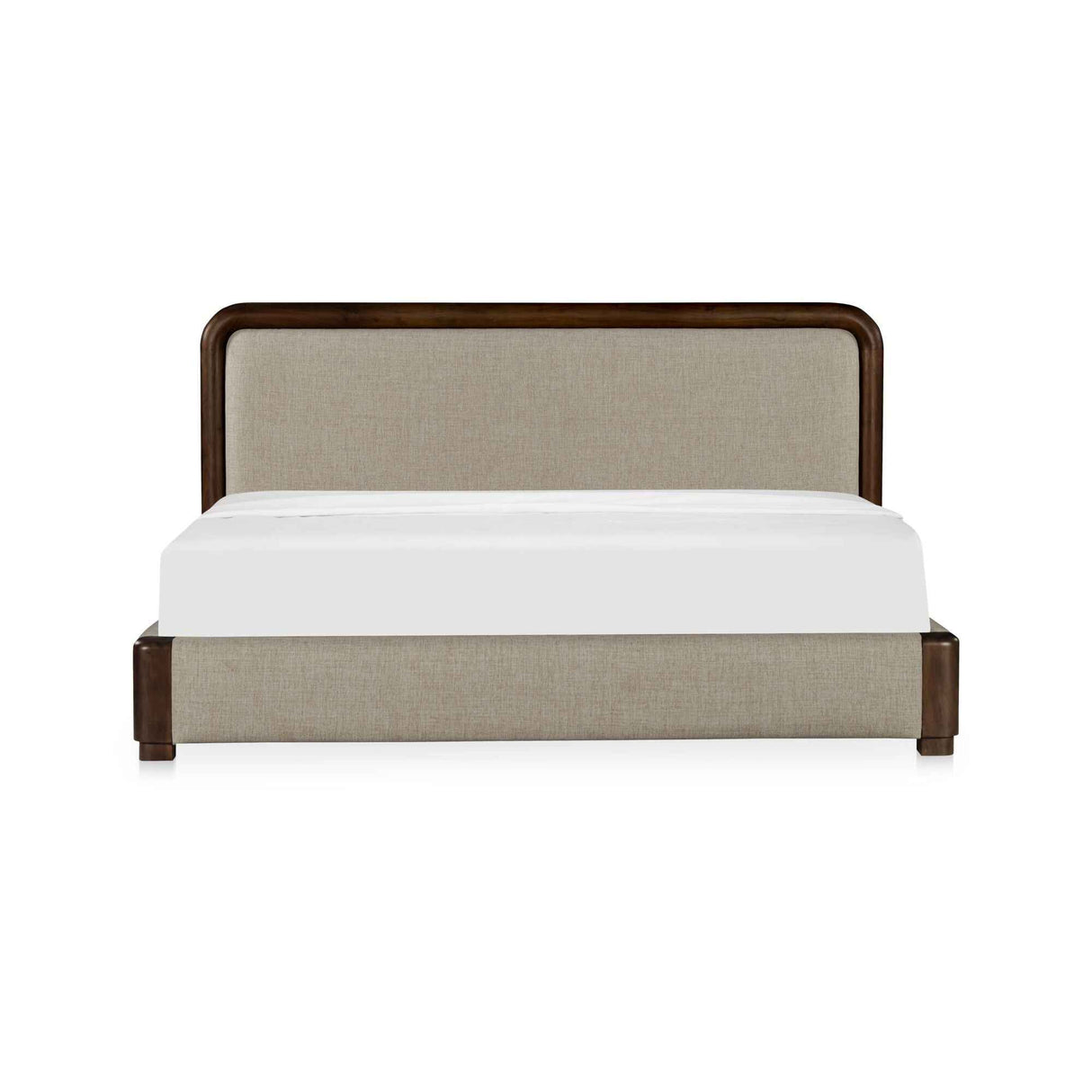 Bower Brown Queen Bed by Moe's Home at Eve Furniture