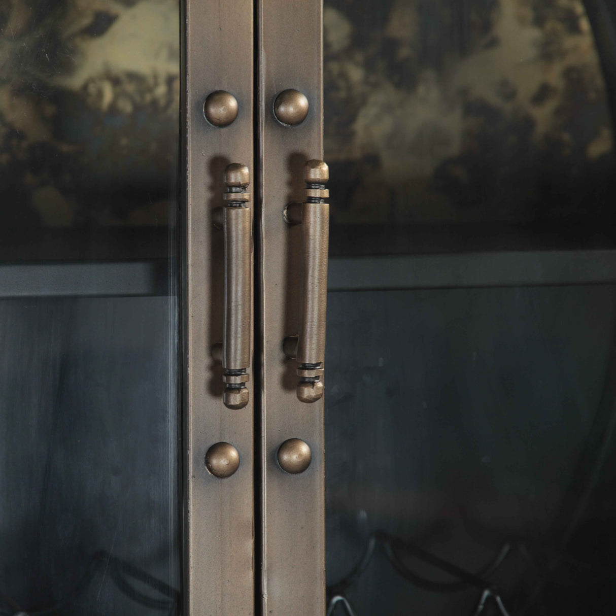 Bowery 74" Tall Round Bar Cabinet by Home Trends & Design at Eve Furniture