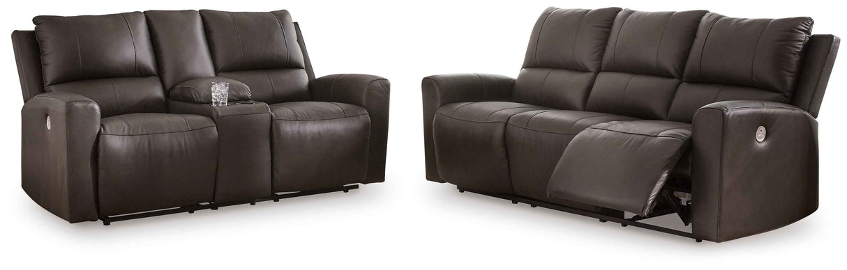 Boxmere Storm Power Reclining Living Room Set by Ashley at Eve Furniture