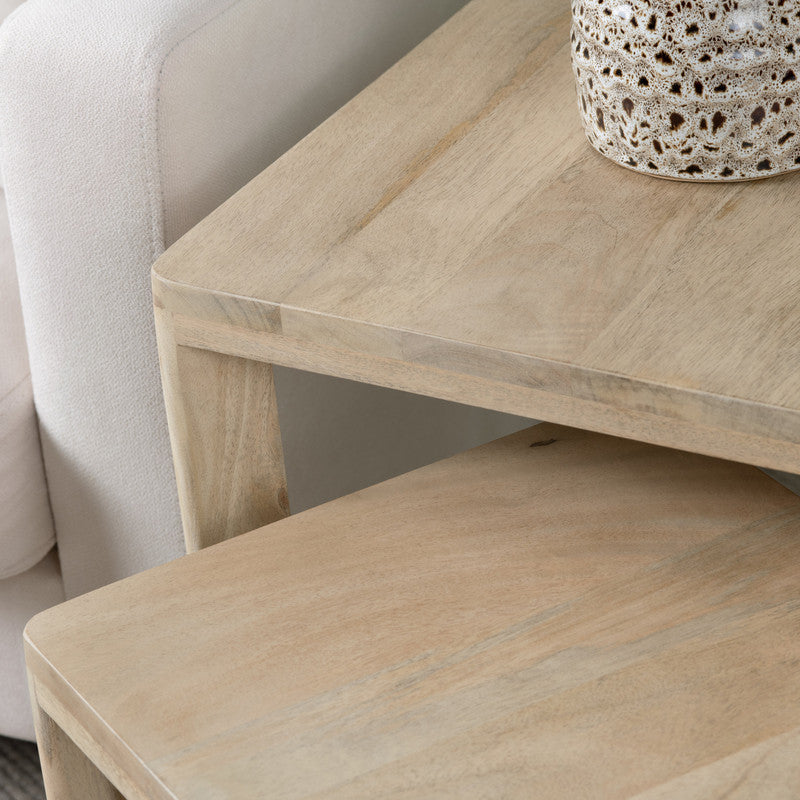 Braden Brown 2-Piece Accent Table Set by Crestview at Eve Furniture