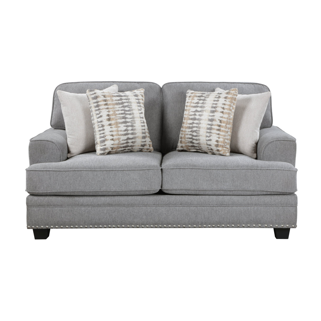 Bradford Gray Living Room Set by Homelegance at Eve Furniture
