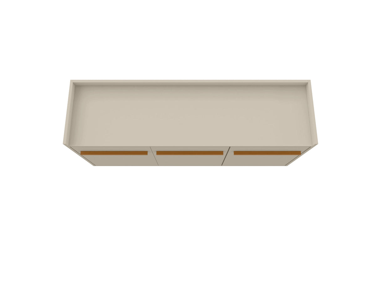 Bradley 53.54 Buffet Stand in Off White by Manhattan Comfort at Eve Furniture