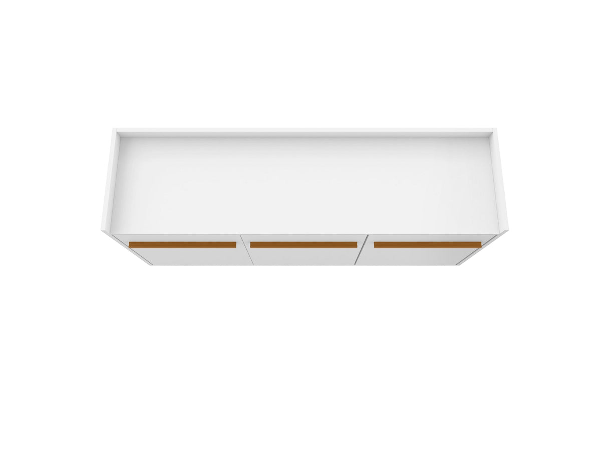 Bradley 53.54 Buffet Stand in White by Manhattan Comfort at Eve Furniture