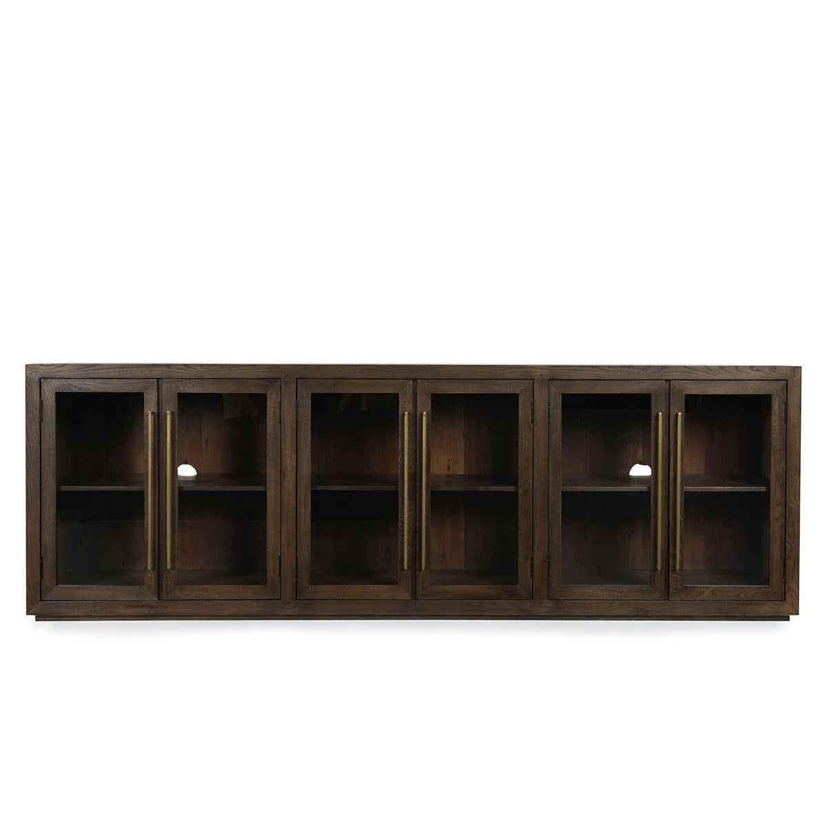 Bradley 6 Door Cabinet - Landmark Brown by Classic Home at Eve Furniture