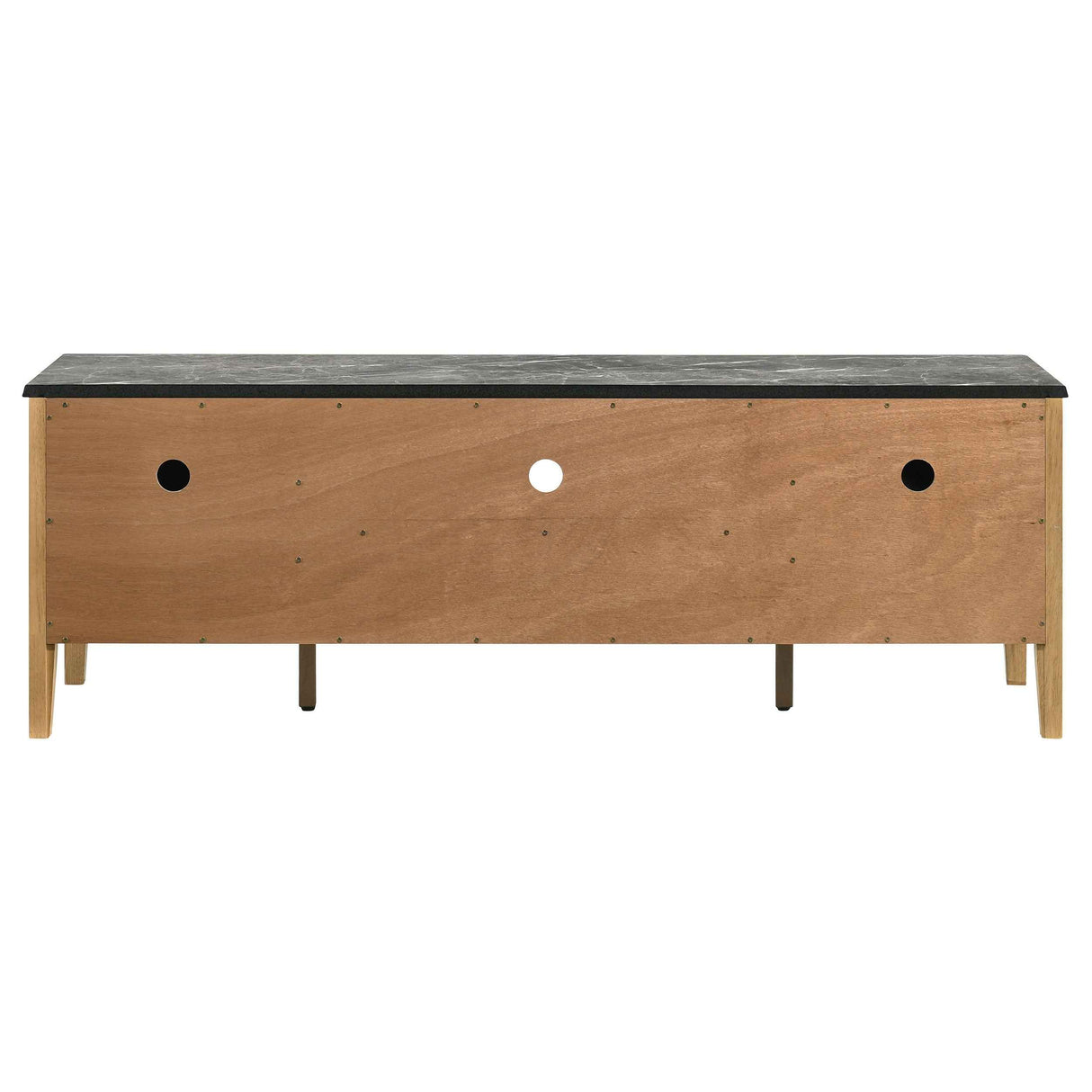 Bradley Grey/Natural 63-inch 2-Door SmartTop TV Stand by Coaster at Eve Furniture