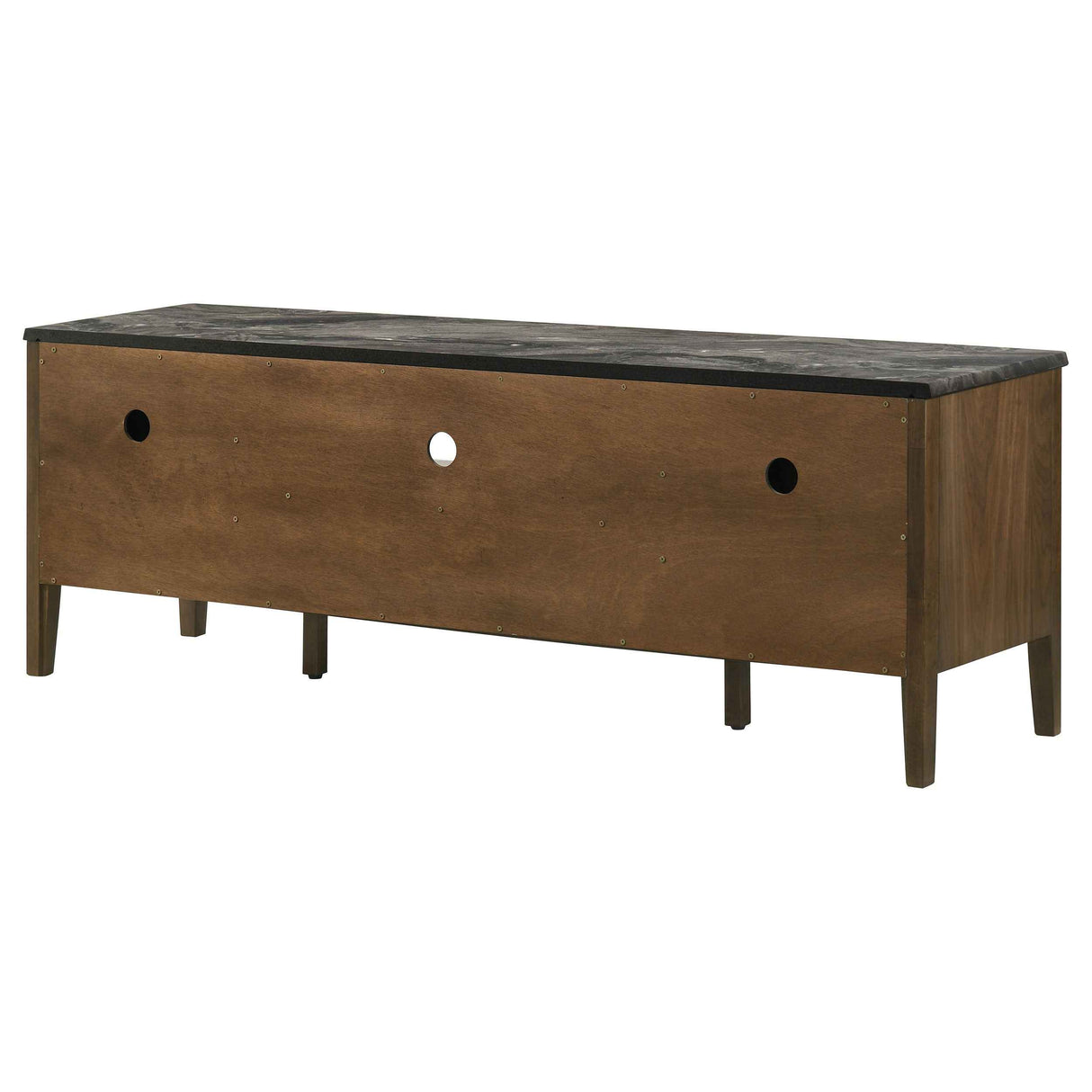 Bradley Smokey Grey/Brown 63-inch 2-Door SmartTop TV Stand by Coaster at Eve Furniture