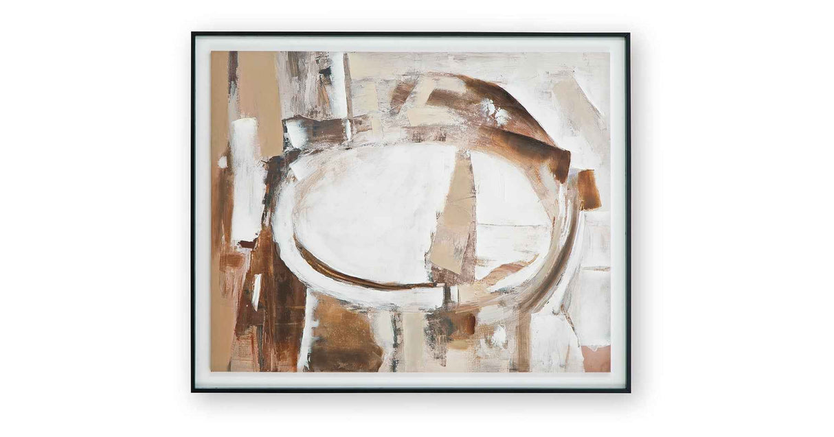 Bradlow Brown/White/Black Wall Art by Ashley at Eve Furniture