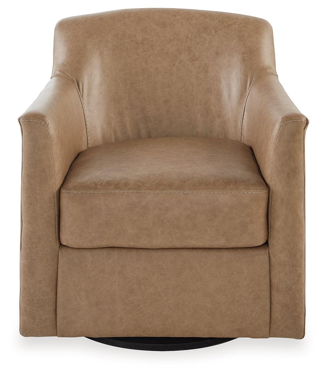 Bradney Tumbleweed Swivel Accent Chair by Ashley at Eve Furniture