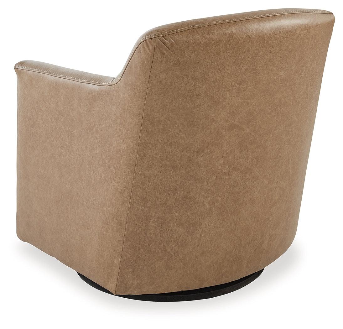 Bradney Tumbleweed Swivel Accent Chair by Ashley at Eve Furniture