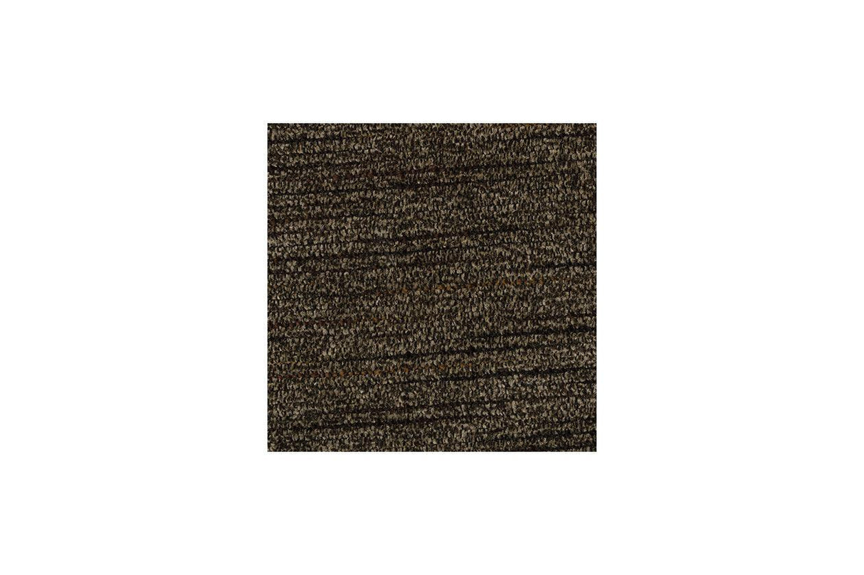 Braemar Brown Ottoman by Ashley at Eve Furniture