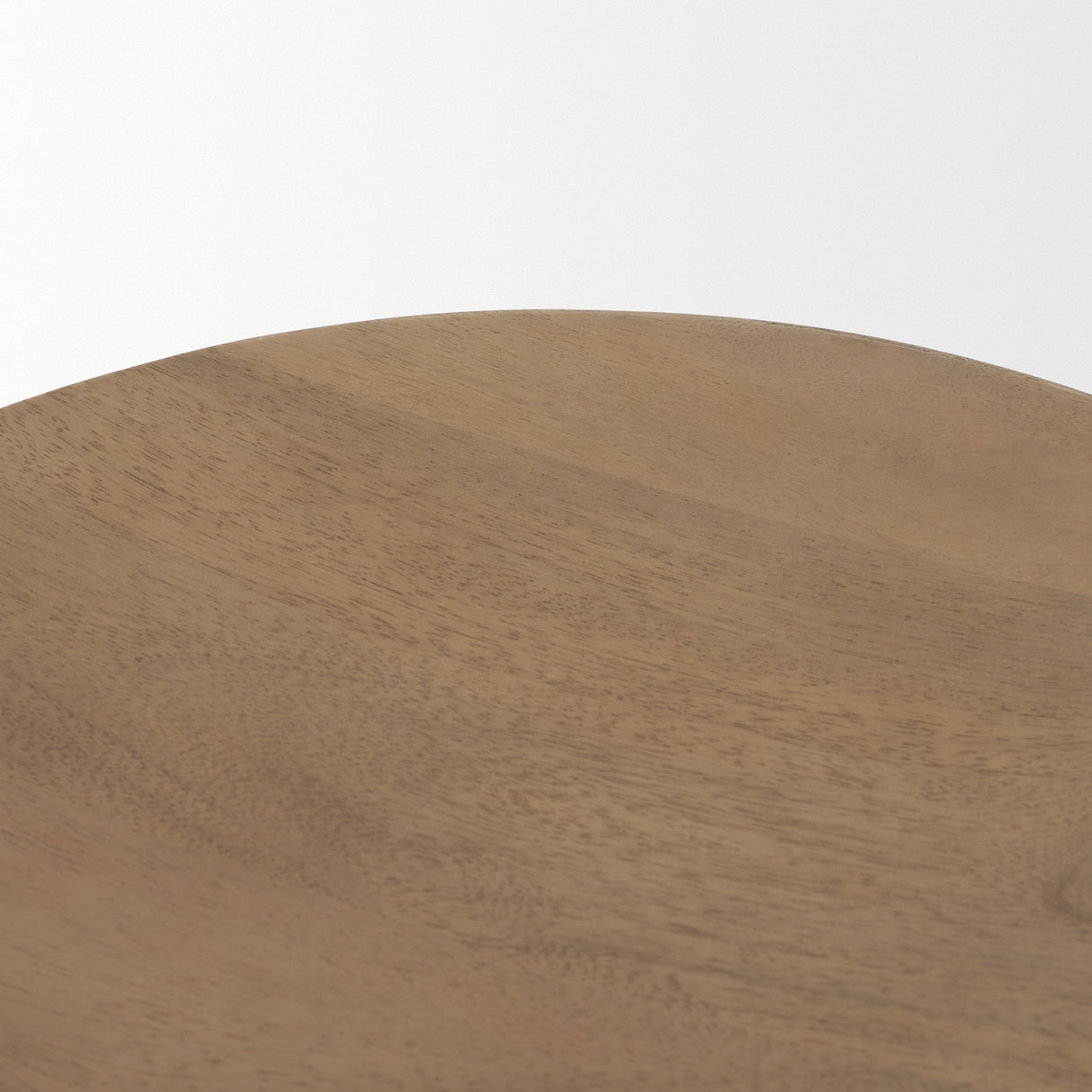 Brahma White Washed Wood Stool by Mercana at Eve Furniture