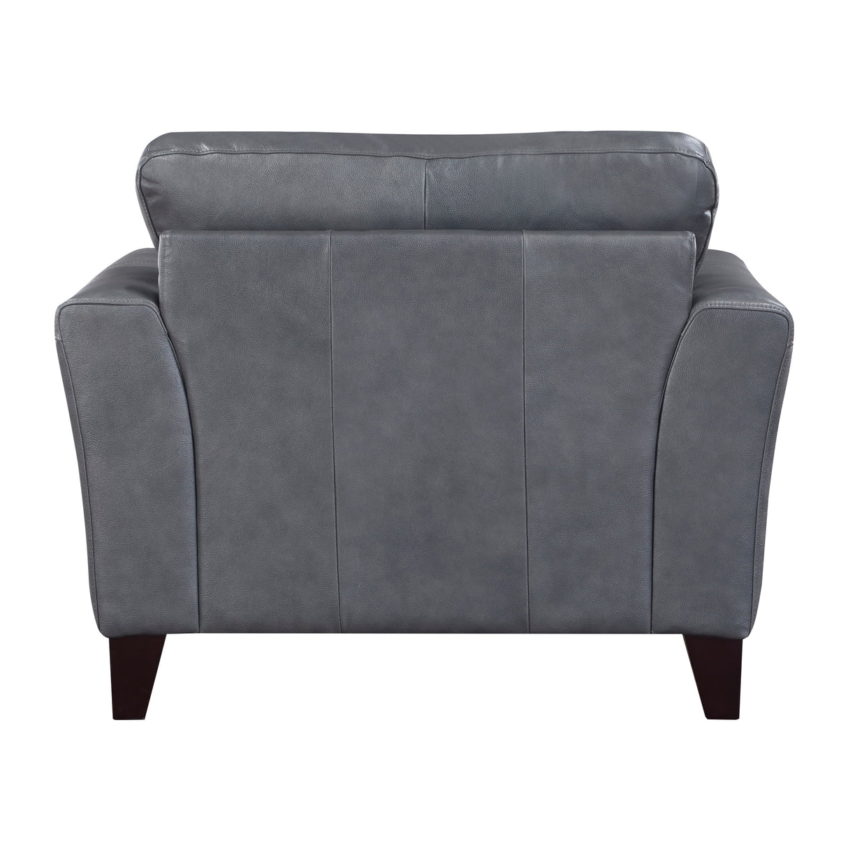 Braintree Brown Top-Grain Leather Accent Chair by Homelegance at Eve Furniture