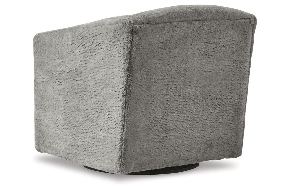 Bramner Charcoal Accent Chair by Ashley at Eve Furniture