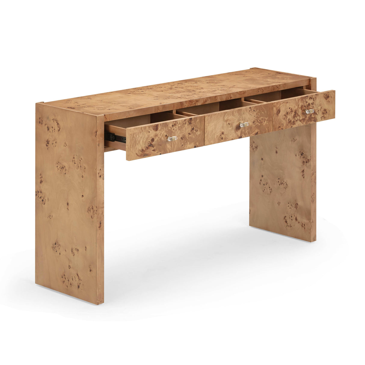 Brandyss Burl Console Table by TOV Furniture at Eve Furniture