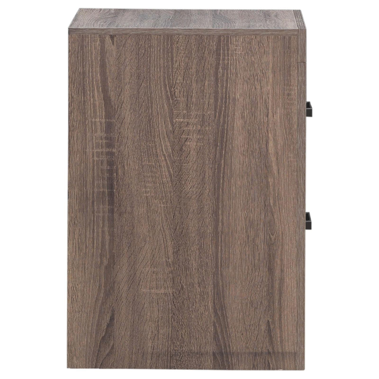 Brantford Barrel Oak 2-Drawer Nightstand by Coaster at Eve Furniture