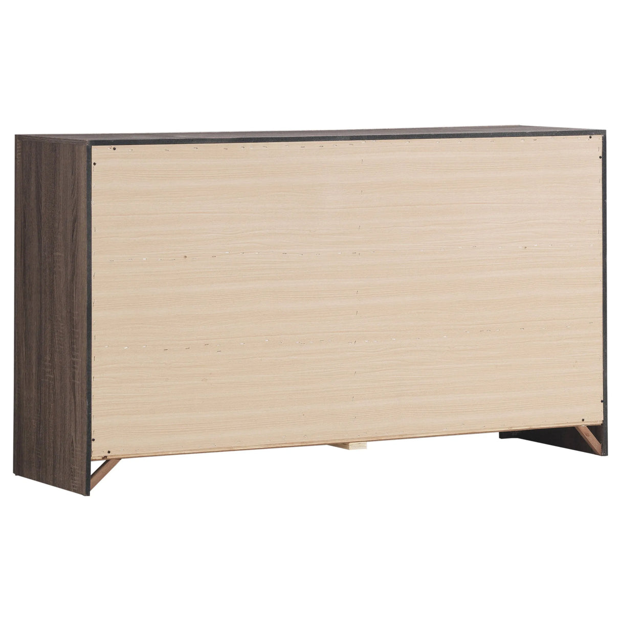 Brantford Barrel Oak 4-Piece Queen Panel Bedroom Set by Coaster at Eve Furniture