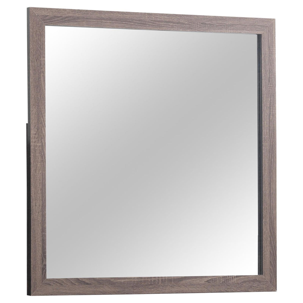 Brantford Barrel Oak Rectangle Dresser Mirror by Coaster at Eve Furniture